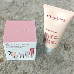 Clarins Body Partner Maternity Cream and set